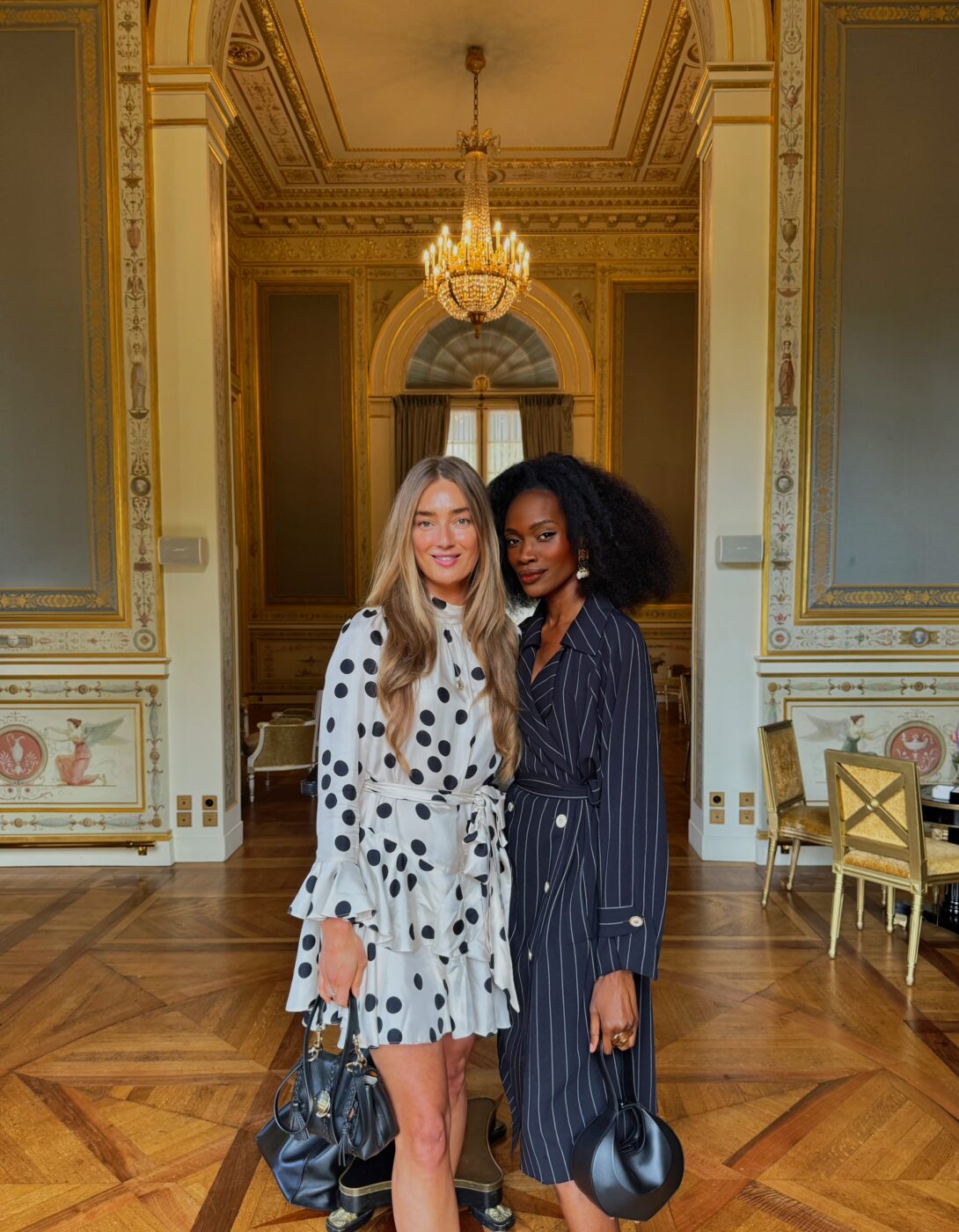 Sissi and Olympian, Activist & Model Sierra Quitiquit attend the New York Times Fashion & Style Conference 